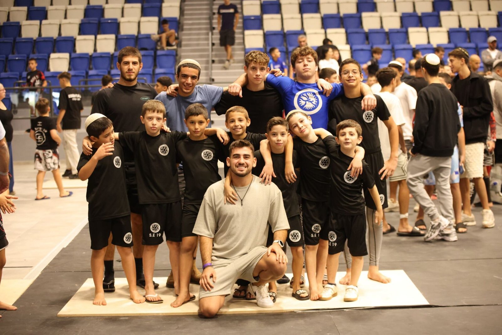 שלו אלנברג ומתאמני המכון Fusion BJJ