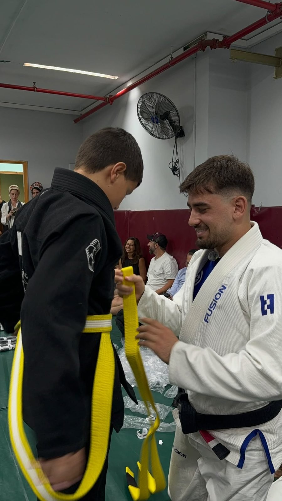 טקס הענקת חגורות במועדון Fusion BJJ חיפה - ספטמבר 2027